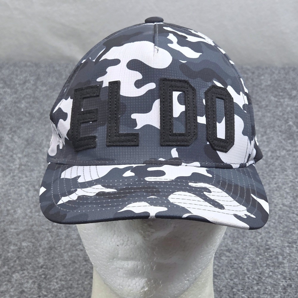 G/FORE Golf Hat Gray Camo EL DO Snapback El Dorado Park Course Cap Streetwear